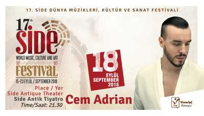 17. Side Dünya Müzikleri, Kültür ve Sanat Festivali